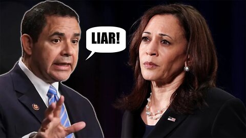Texas Democrat Henry Cuellar SLAMS Kamala Harris for LYING about the Southern Border being secure!
