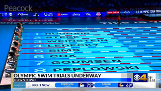 June 15, 2024 - US Olympic Swim Trials Begin at Lucas Oil Stadium