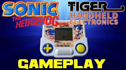 Sonic the Hedgehog Tiger Handheld Electronic Gameplay 😎Benjamillion