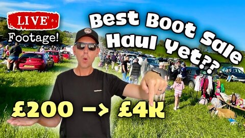 Turning £200 Into £4000 | Probably My Most Valuable Boot Sale Haul EVER!