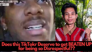 DISRESPECTFUL TikTokr gets Surrounded by Local THAI People!!