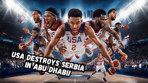 USA vs Serbia: Domination in Abu Dhabi!