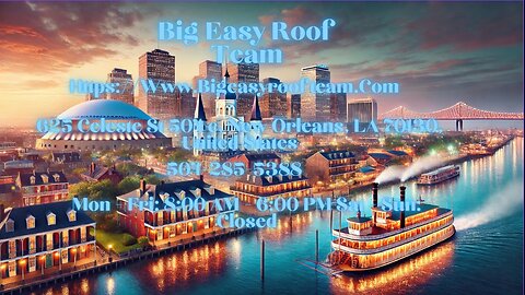 Big Easy Roof team #BigEasyRoofTeam