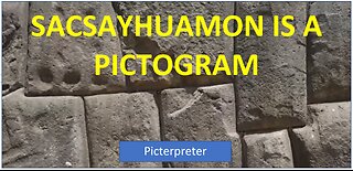 Sacsayhuaman, Peru is a pictogram built by Ra. It shows transmission of a message: SACK THE HUMANS