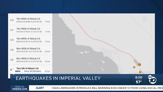 earthquakes in Imperial Valley