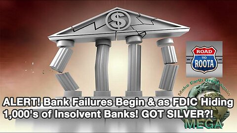 ALERT! Bank Failures Begin & as FDIC Hiding 1,000's of Insolvent Banks! GOT SILVER?! (Bix Weir)