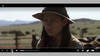 Horse Teaching Good Lessons In The Movie Series "Godless"