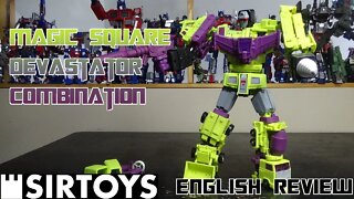 Video Review for Magic Square - Devastator Combination