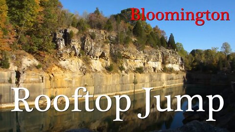 Rooftop Quarry Jump - Bloomington, IN
