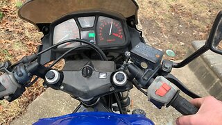 Honda VTR250 Revs