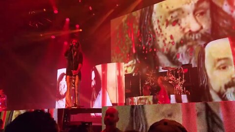 Rob Zombie in Houston song Scum of the Earth