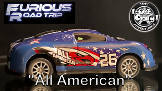"All American" in Dark Blue- Model by Furious Road Trip