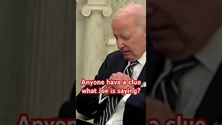 Joe Biden being completely unintelligible 🤷‍♂️