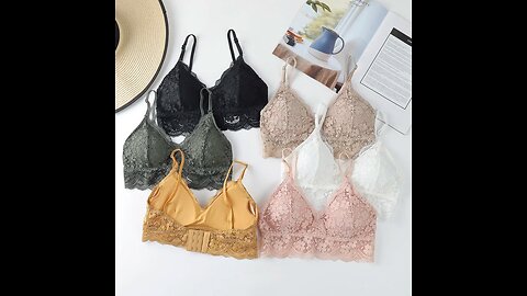 Floral Lace Bras for Women