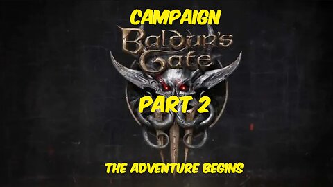 Baldurs Gate 3 Campaign Part 1 Dragon Born Monk Gameplay