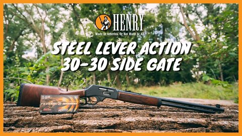 THE MOST AMERICAN HUNTING RIFLE - Henry Steel Lever Action .30-30