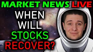 WHEN WILL STOCKS RECOVER? WATCHING SNDL, BBIG, DWAC, AMC + MORE | STOCK MARKET NEWS LIVE