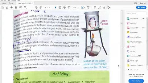 Class 7th Science Tramission of Heat Long Question 11 8 2020