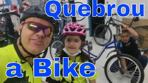 Bike Dupla (Tandem) quebrou #biketube - 050