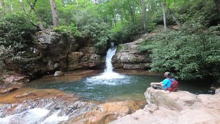 Mini Golf & Mtns mini vlog Ep5/5: Blue hole & Laurel creek Falls (swim holes)