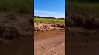 Little river near Twin Shores beach PEI