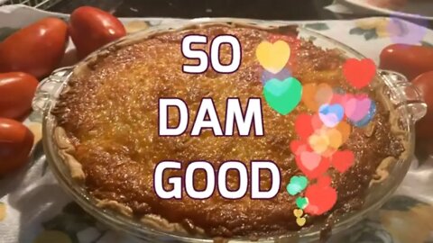 Easy Tomato Pie (Dam Good)
