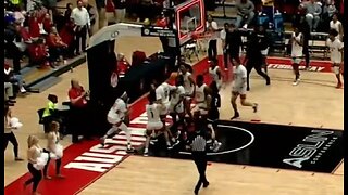 Fight Between North Florida & Austin Peay At The End Of The Game