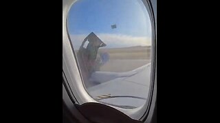 Boeing 737 Engine Cover Tears Away During Takeoff