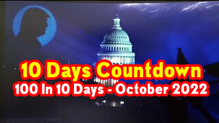 Bombshell! 10 Days Countdown (100 In 10 Days - October 2022)