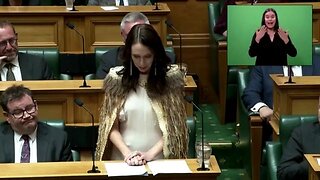 Hit The Road Jack. Ex Prime Minister Ardern Gives Last Speech in New Zealand