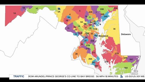 Redistricting map update