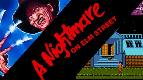 A nightmare on Elm Street (Long play) NES 1990