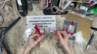 Technique Thursday - Tag Tails with Cards by Christine