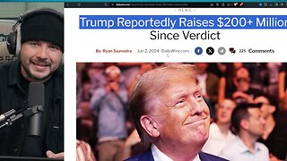 Trump Guilty Verdict BACKFIRES, Trump Raises $200M In RECORD Fundraising After Democrat Sham Trial