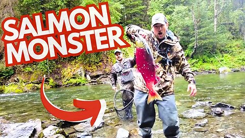 Fishing for Salmon in Alaska!