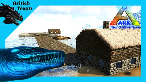 Building a Dock and Water Pen for my Basilosaurus! (ep 19) #arksurvivalevolved #playark