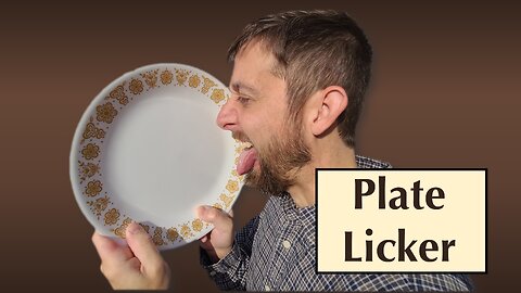 Meet the World's Only Plate Licker