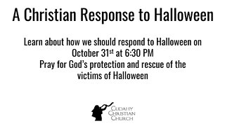 A Christian Response to Halloween