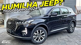 NOVO CAOA CHERY TIGGO 7 PRO MAX DRIVE 2024 FICOU MAIS BARATO TORNANDO OS CHINESES AINDA MELHORES