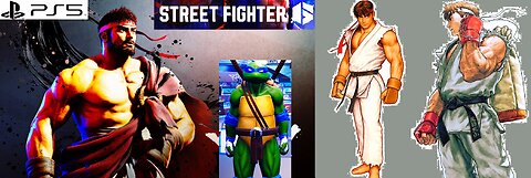 STREET FIGHTER 6 : Teenage Mutant Ninja Turtles 🗡🐢🥷🏻💥👊🏻🥋 (PS5🎮)