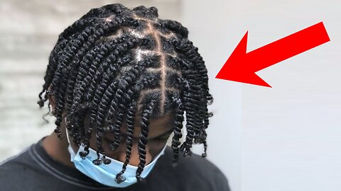 Pheanx Gets Two Strand Twist Starter Locs (Vlog Ep.2)