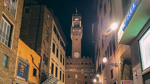 Why is Florence Magical at Night 🇮🇹