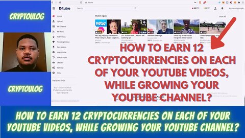 How To Earn 12 Cryptocurrencies On Each Of Your Youtube Videos, While Growing Your Youtube Channel?