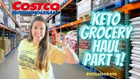 COSTCO GROCERY HAUL WITH PRICES!! | PART 1 OF PANTRY/FRIDGE STOCK UP | COUNTING TOTAL CARBS |