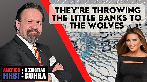 They're Throwing the Little Banks to the Wolves. Trish Regan with Sebastian Gorka on AMERICA First