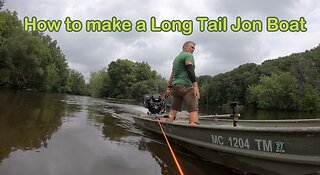 Building the ultimate Mud-Skipper Long Tail Jon Boat-Full Tutorial!