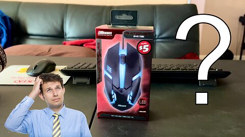 5$ for a Gaming Mouse? - 2Boom USB RGB LED Optical Mouse Unboxing & Review