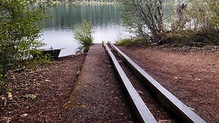 Boat Dock @ Cold Water Cove Campground & VOLCANIC EXPLORING! | 4K | Clear Lake | Central Oregon