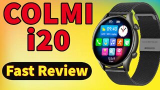 Smartwatch i20 Colmi fast review