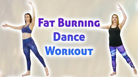 12 Min Dance Workout for Weight Loss ♥ Beginners Ballet DanceFit Fat Burning Cardio, Home Fitness